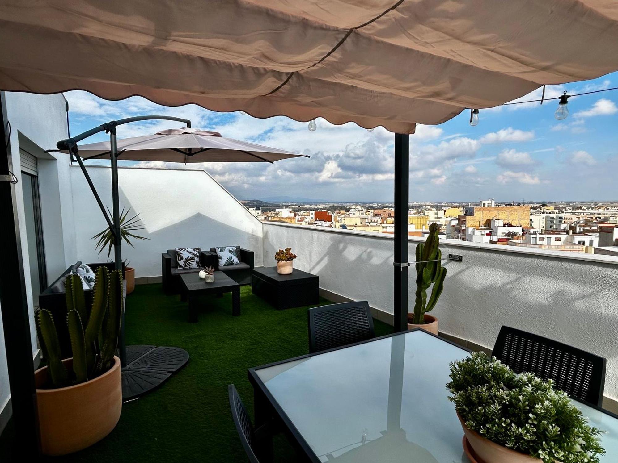 Апартаменты Lo Balconet Del Delta. Atic-Duplex Vacacional. Ампоста Экстерьер фото