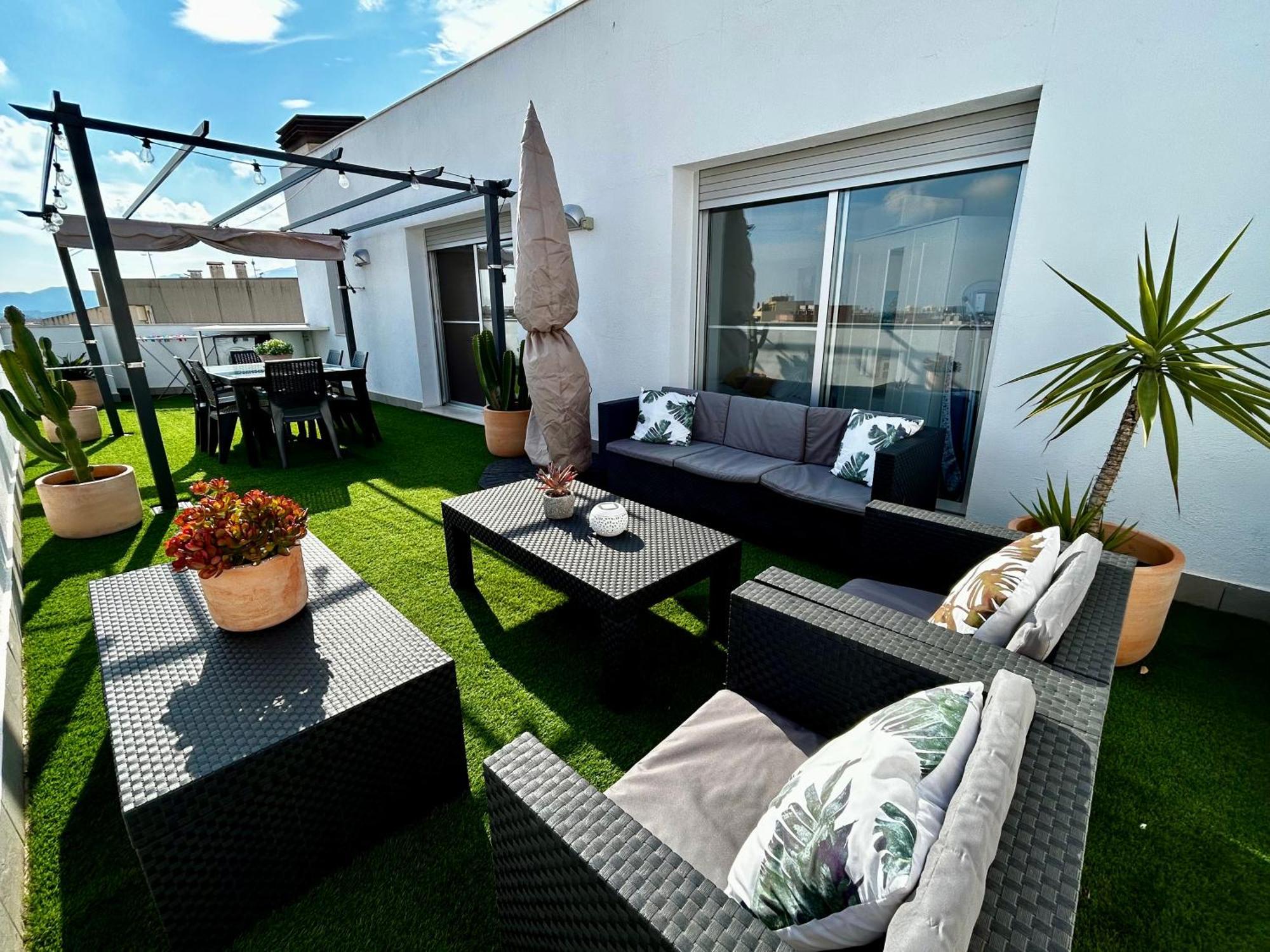 Апартаменты Lo Balconet Del Delta. Atic-Duplex Vacacional. Ампоста Экстерьер фото