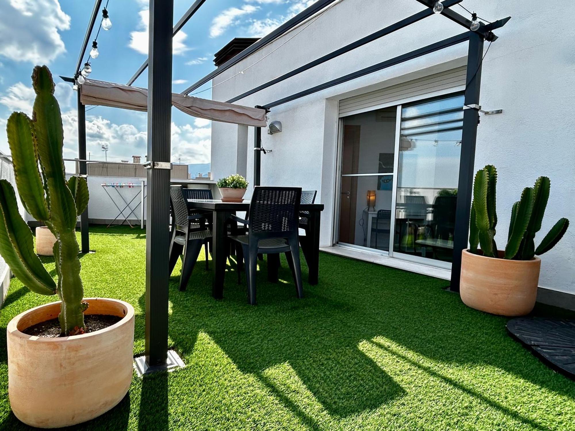 Апартаменты Lo Balconet Del Delta. Atic-Duplex Vacacional. Ампоста Экстерьер фото